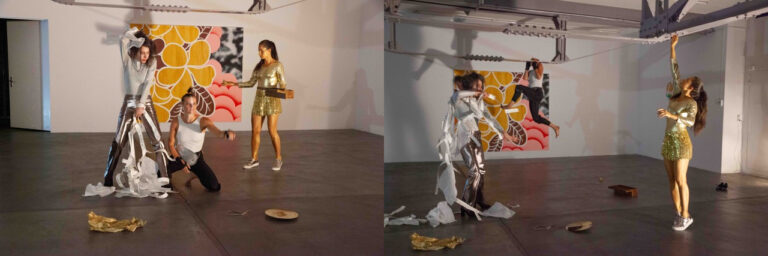 Our performance “La Luna crocante” at Vebikus (Long Night of Museums, Schaffhausen)